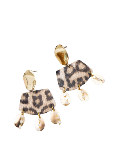 Full of Fun Leopard earrings