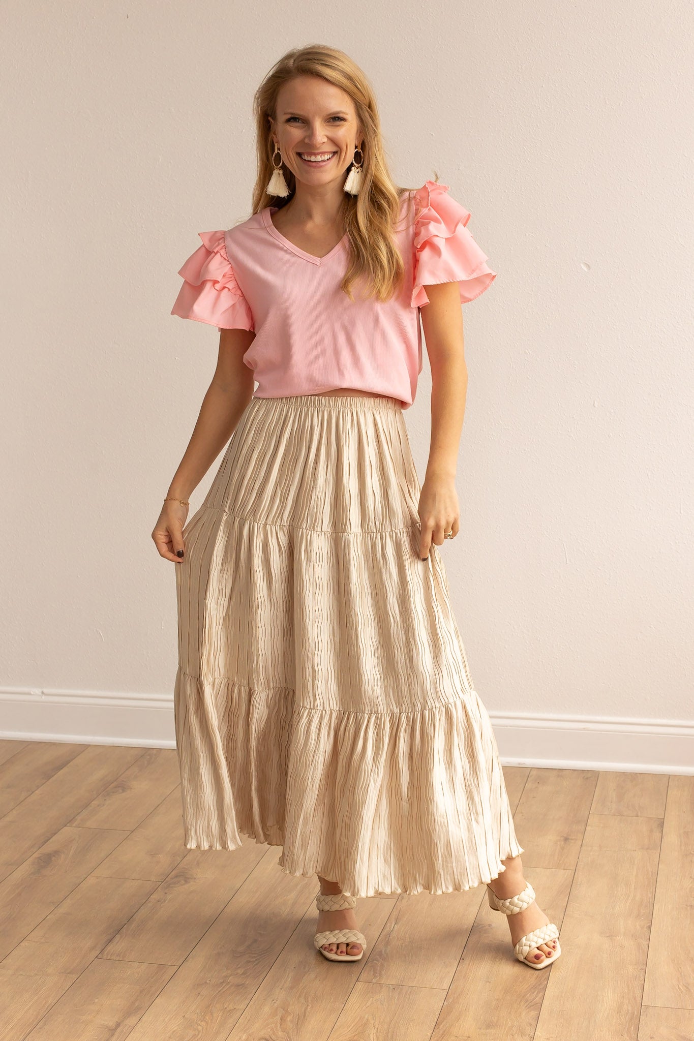 The Ellis Top, Pink