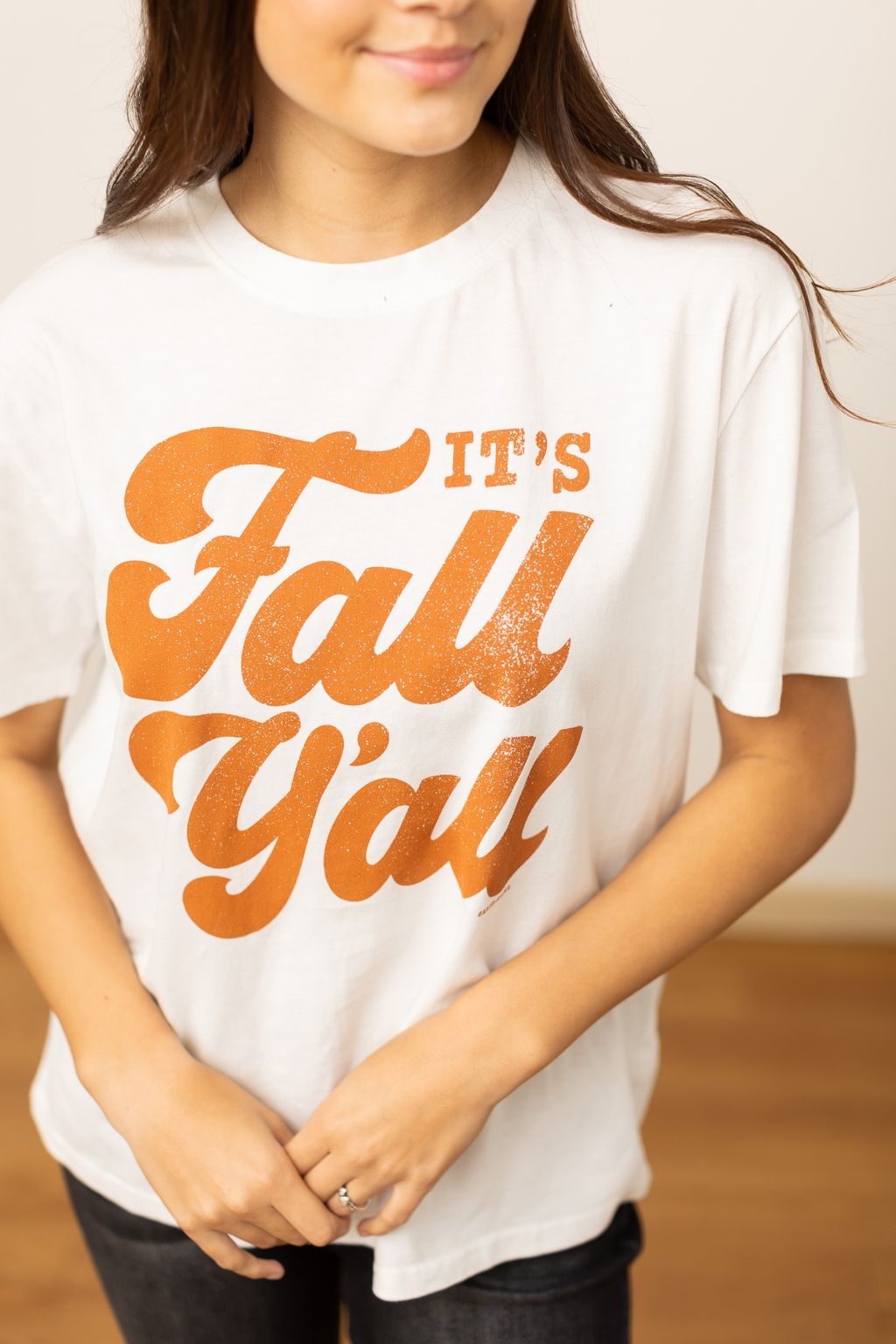 It's Fall Y'all on White Tee Shirt