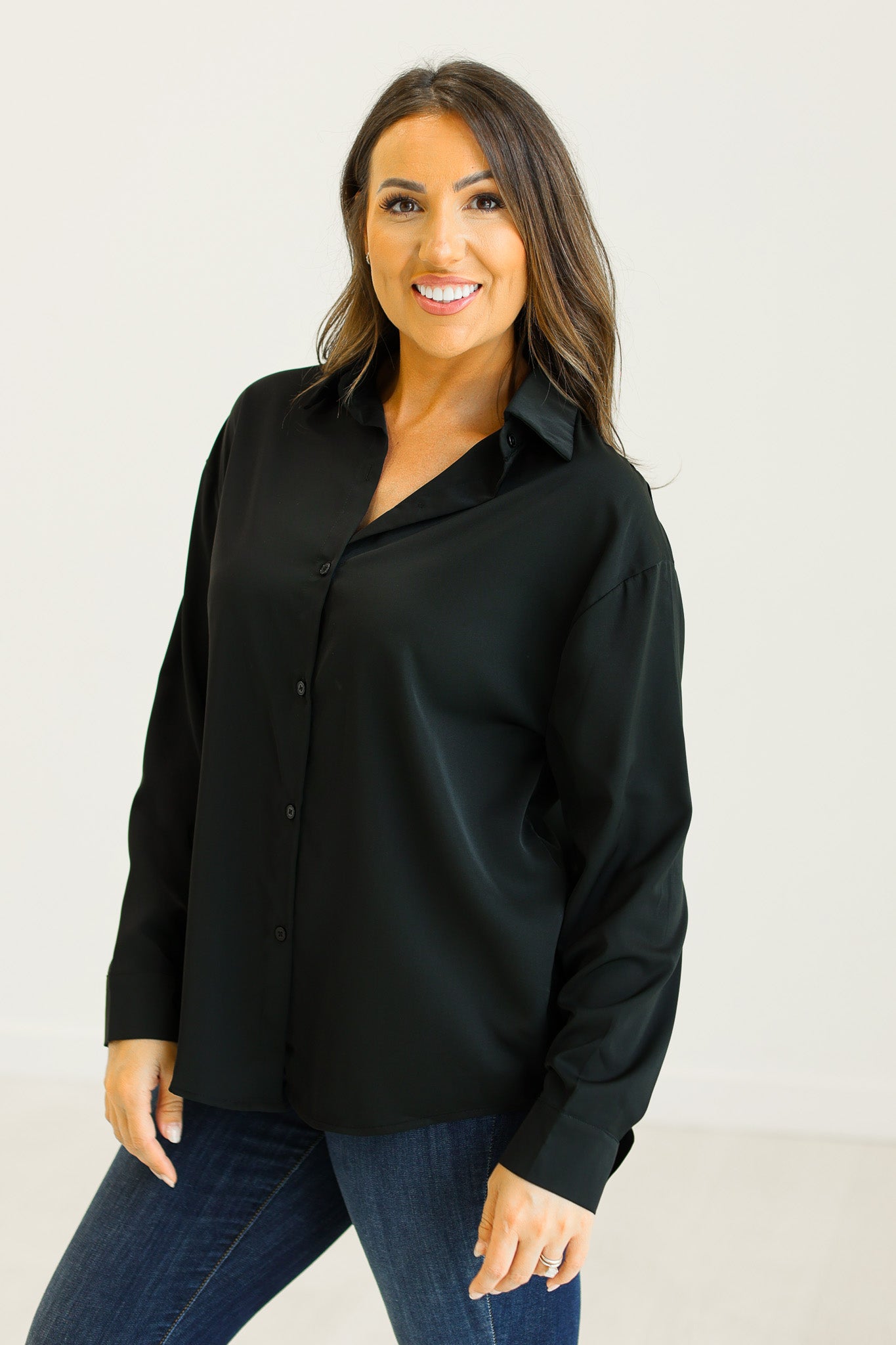 The Kathryn Black Classic Button-Up