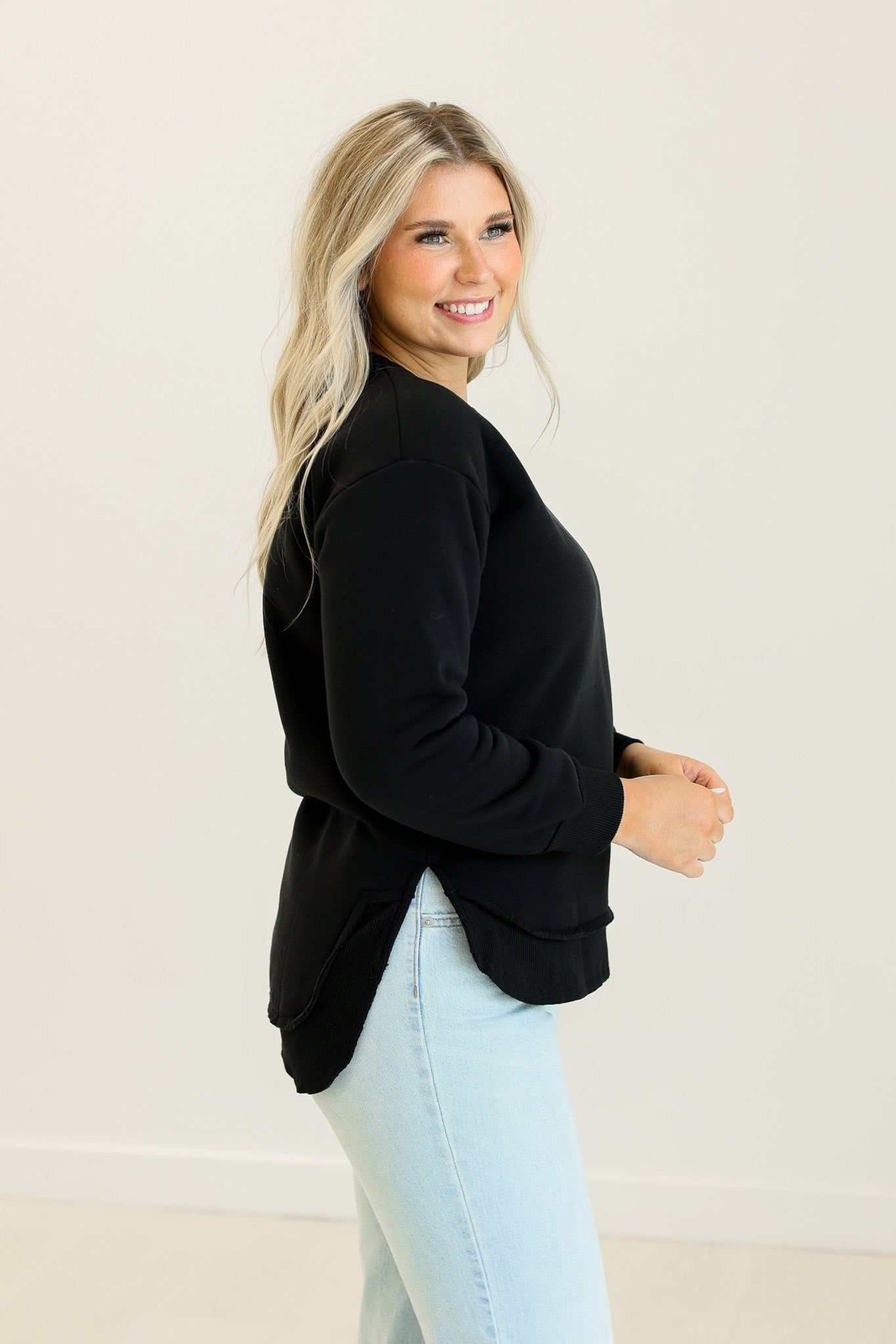 Black Fleece Sweatshirt