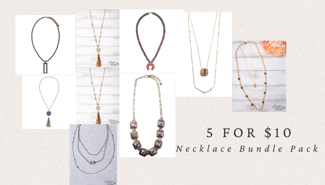 NBP - 5 For $10 Necklace Mystery Box