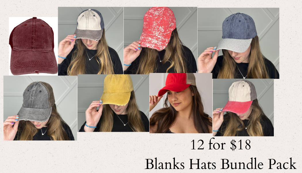 Blanks Hats Bundle Pack