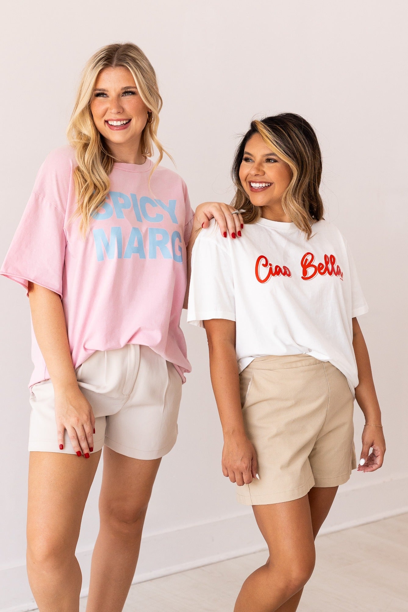 Spicy Marg On Pink Relaxed Fit Tee