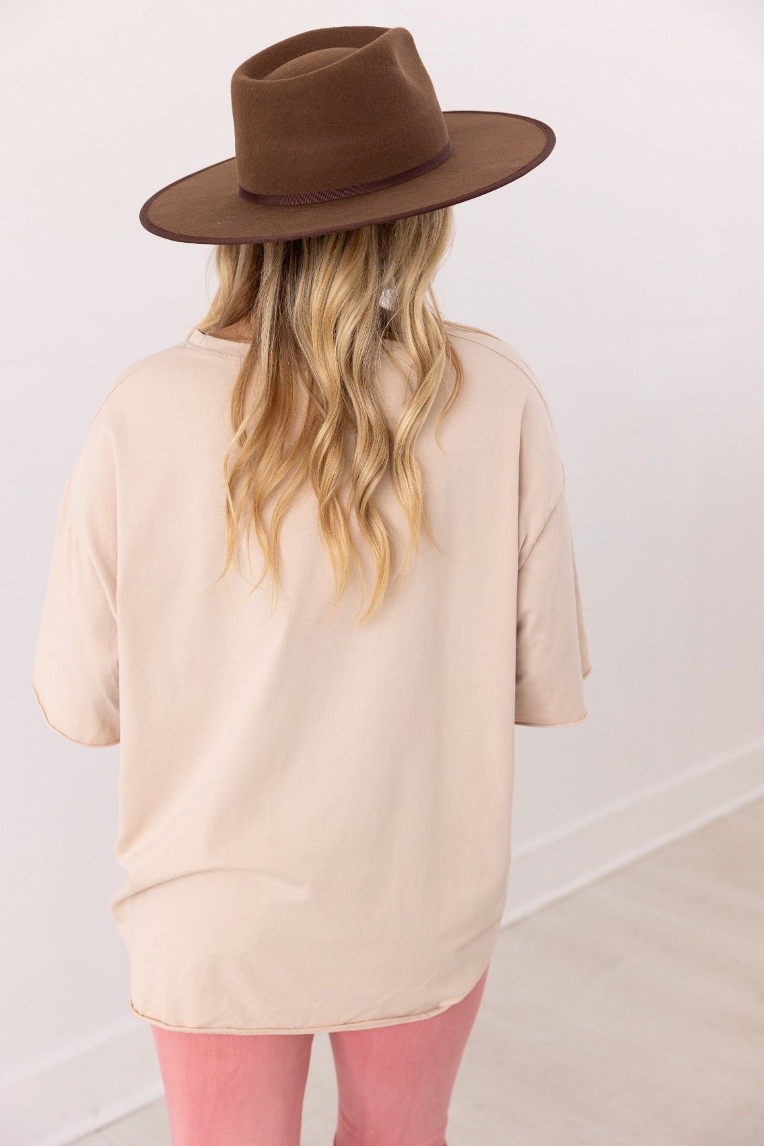 Wild West on Beige Relaxed Fit Tee