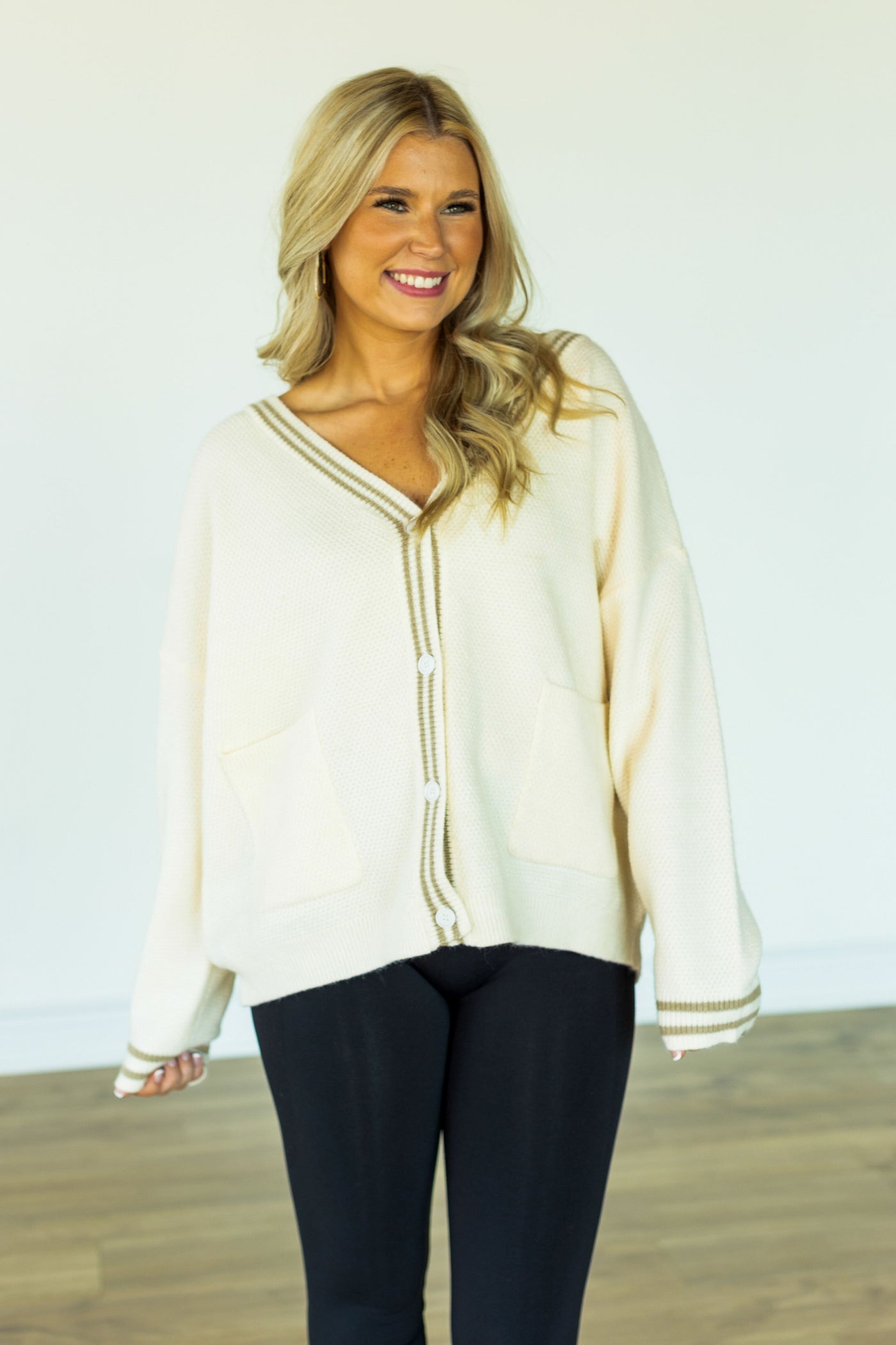 Grace's Go-To Cardi, Ivory