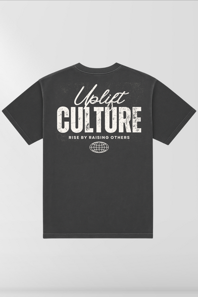 Uplift Culture on Vintage Black Box Tee