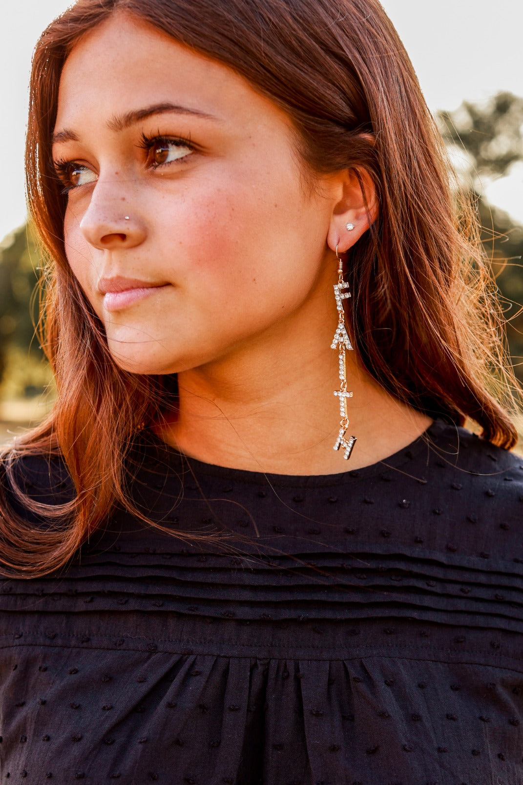 Sunday Special Faith Drop Earring