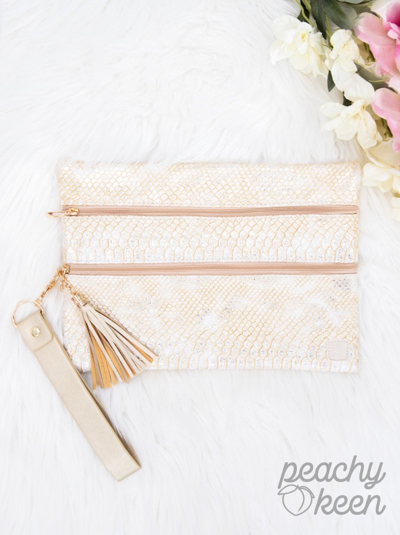 Golden Goddess Double Zipper Versi Bag