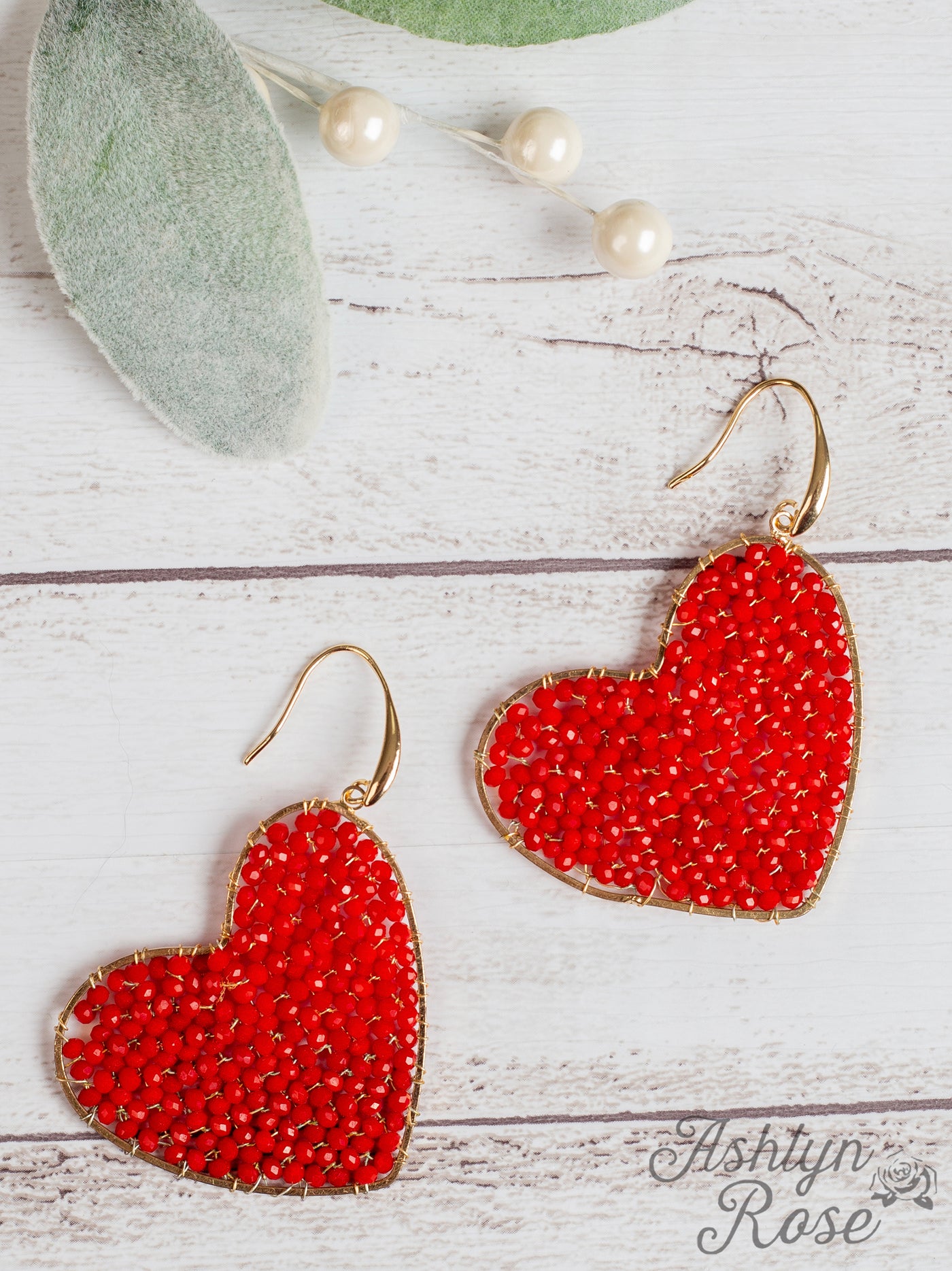 It's a Love Song Heart Sparkle Earrings